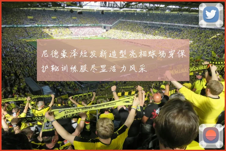 尼德豪泽短发新造型亮相球场穿保护靴训练服尽显活力风采